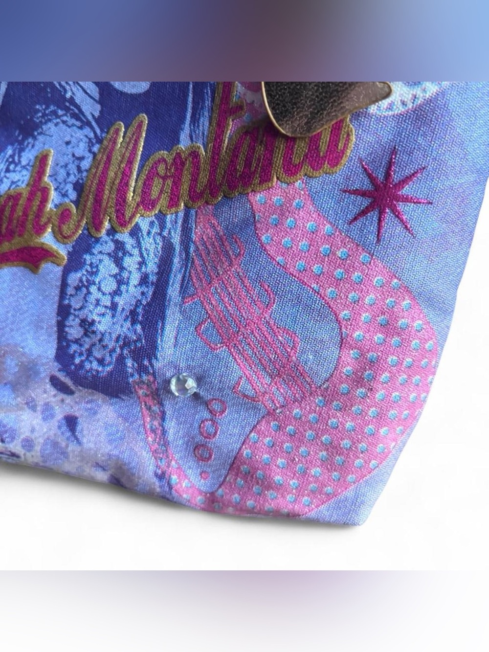 RARE Y2K Disney Hannah Montana Crossbody Bag – NEW With Tags Deadstock - Picture 8 of 8